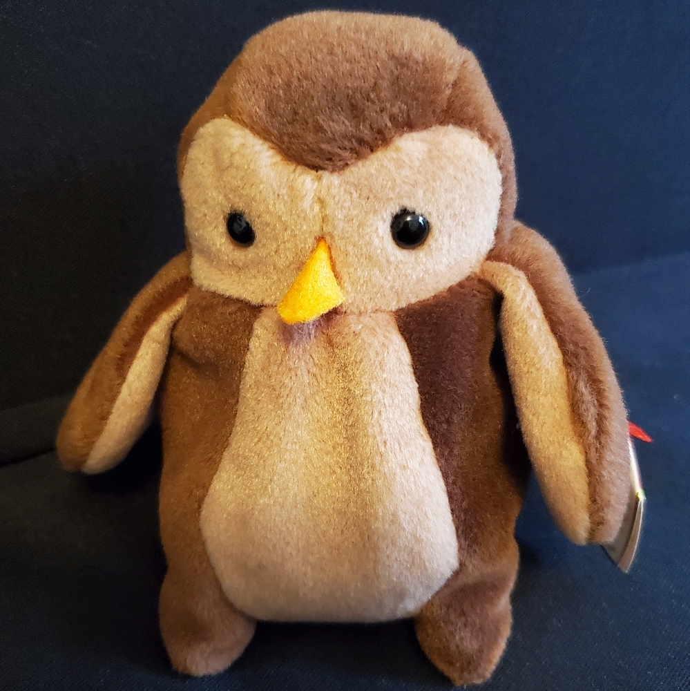 Ty Beanie Baby Hoot (8-9-95) Style 4073